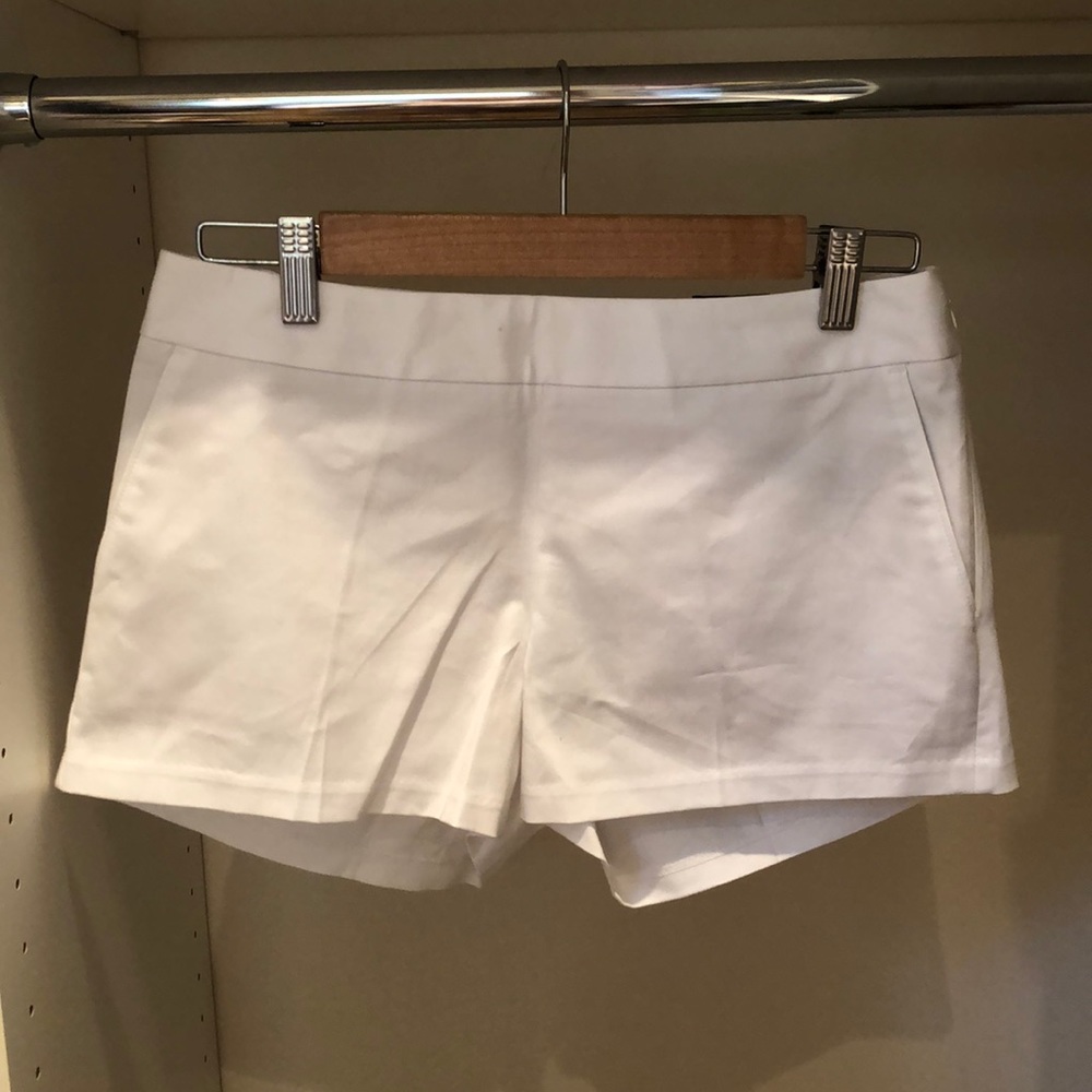 NEW Express white classic shorts